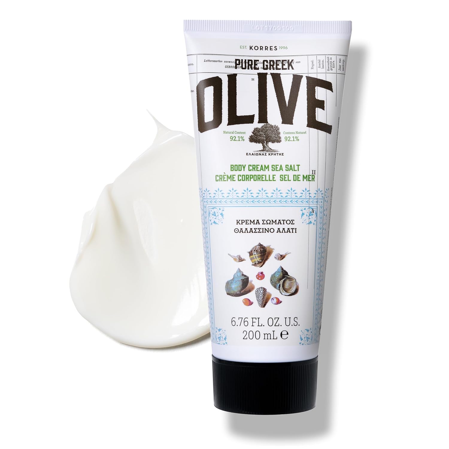 KORRES Olive Body Lotion for Dry Skin with Vitamin E & Aloe