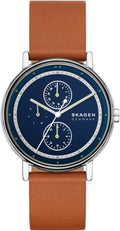 Skagen Signatur Minimalist Men's Watch with Leather Band Style