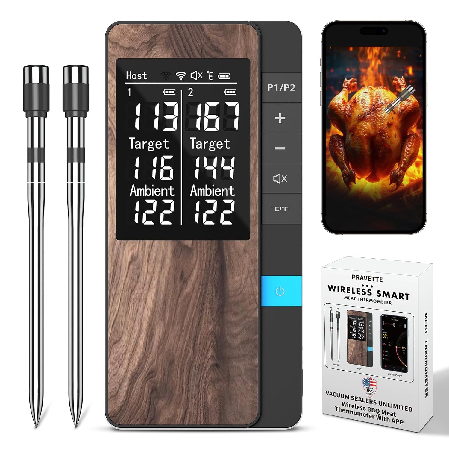 Precision Bluetooth Meat Thermometer