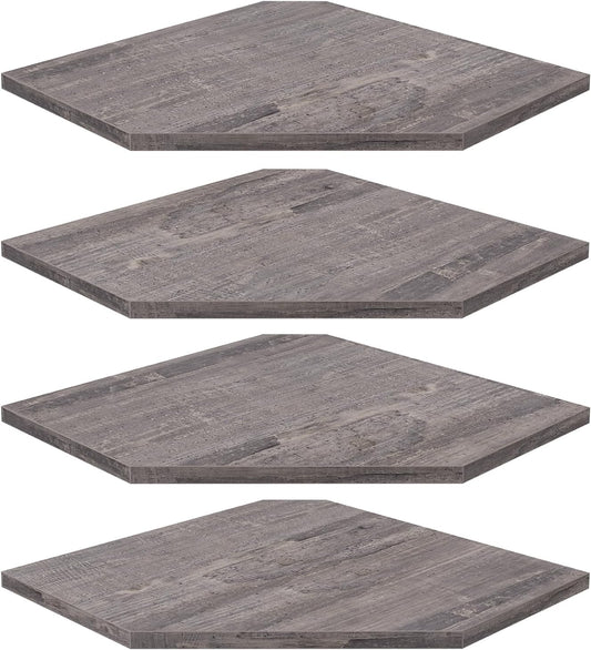 Corner Floating Shelves Set of 4 for Stylish Home Organization