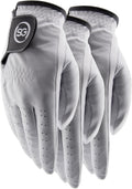Premium All-Weather Leather Golf Gloves for Men