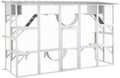 PawHut Catio Outdoor Cat Enclosure Window - Spacious Window Patio