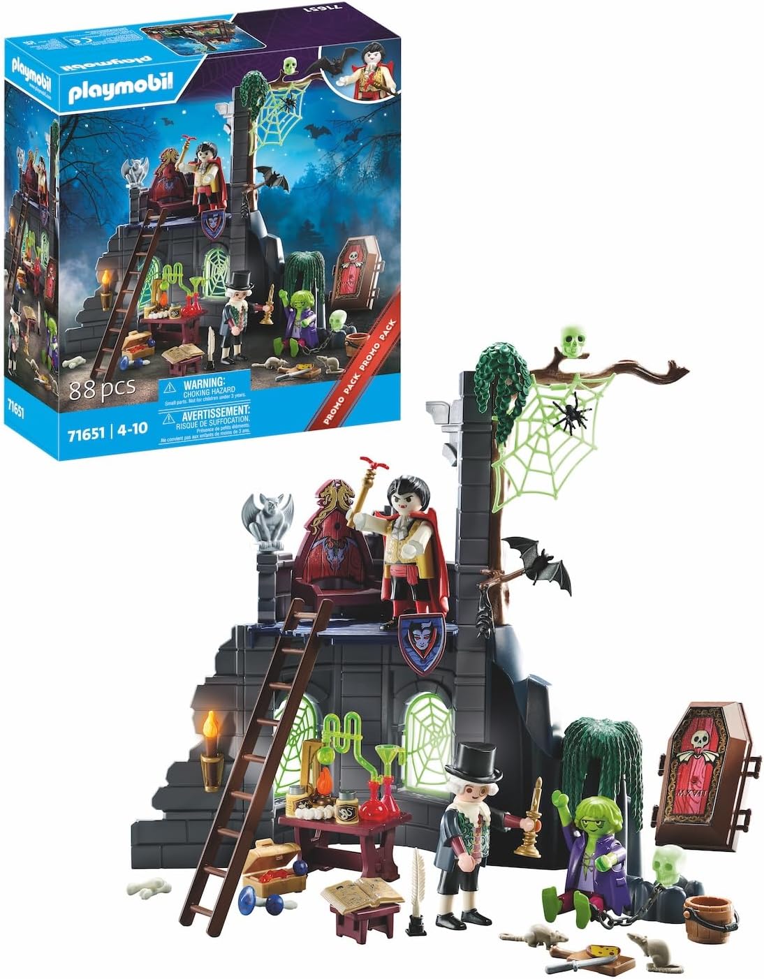 Playmobil Haunted Ruin Set for Thrilling Adventures and Fun