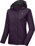 Womens Waterproof Rain Jacket Lightweight Windbreaker - Outdoor Shell