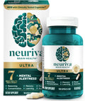 NEURIVA Ultra Decaffeinated Nootropic Capsules - Memory & Focus