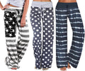 Comfy Pajama Pants for Women with Floral Design and Drawstring