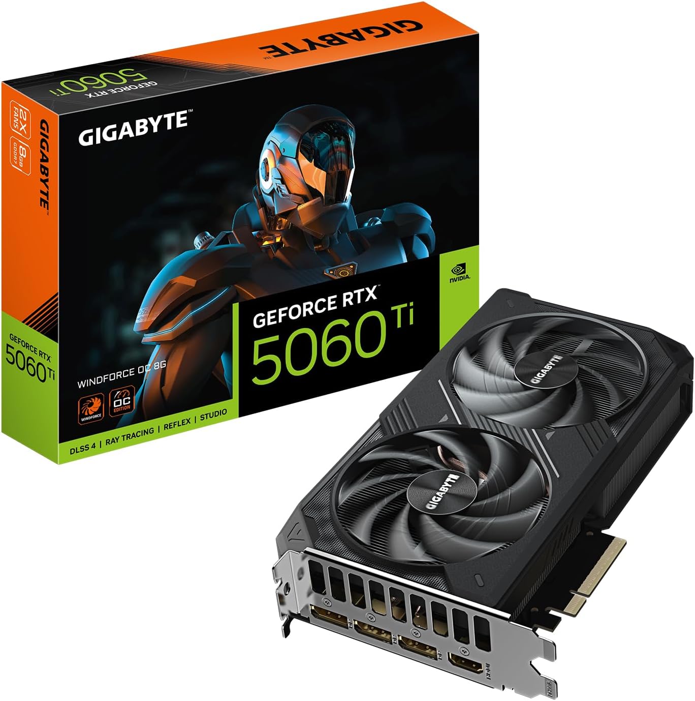 GIGABYTE GeForce RTX 5060 Ti WINDFORCE OC 8G Graphics Card Review