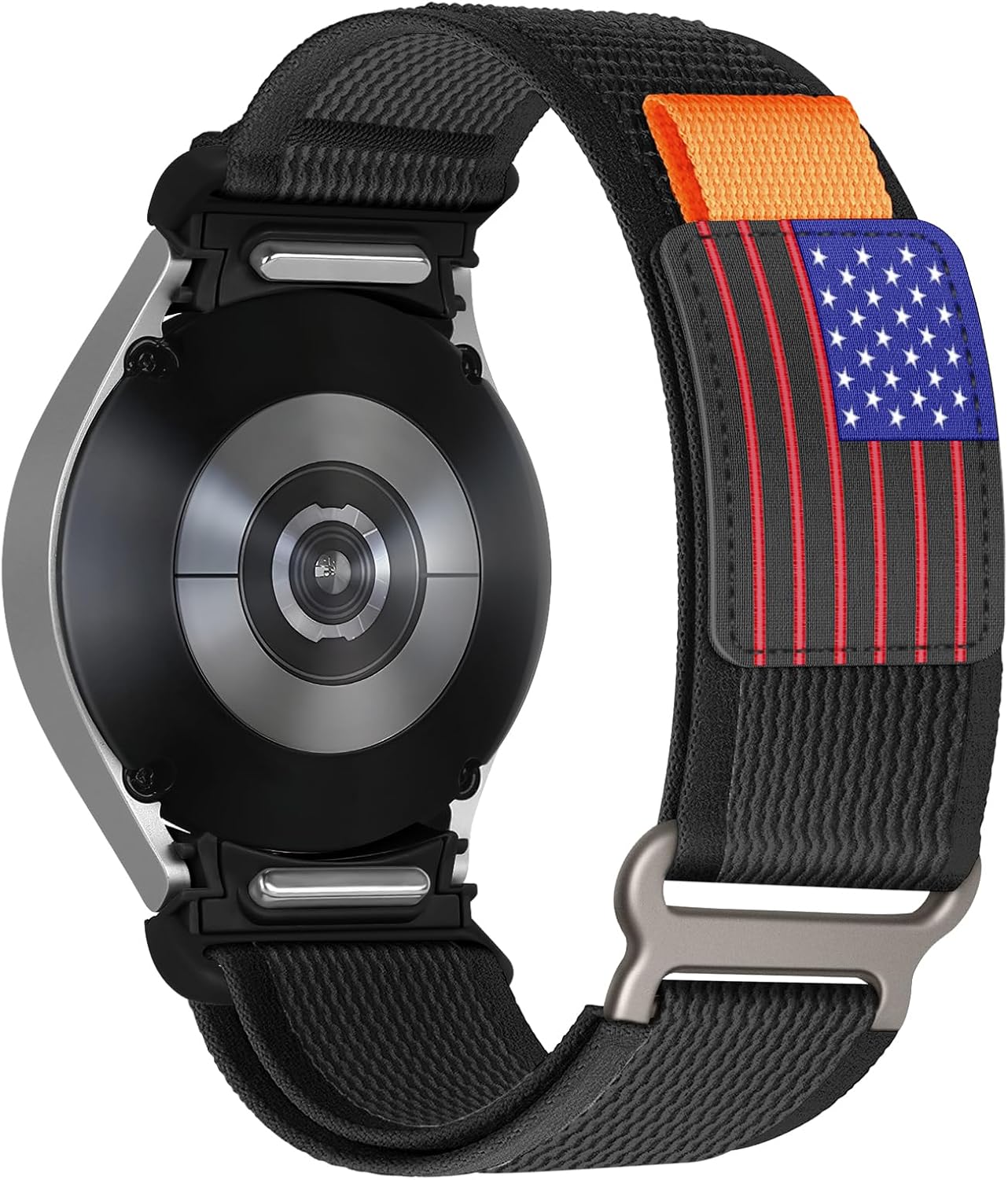 Nylon Sport Strap for Samsung Galaxy Watch - Stars & Stripes Loop
