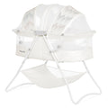 Karley Bassinet in Dove White - Lightweight Portable Baby Bassinet