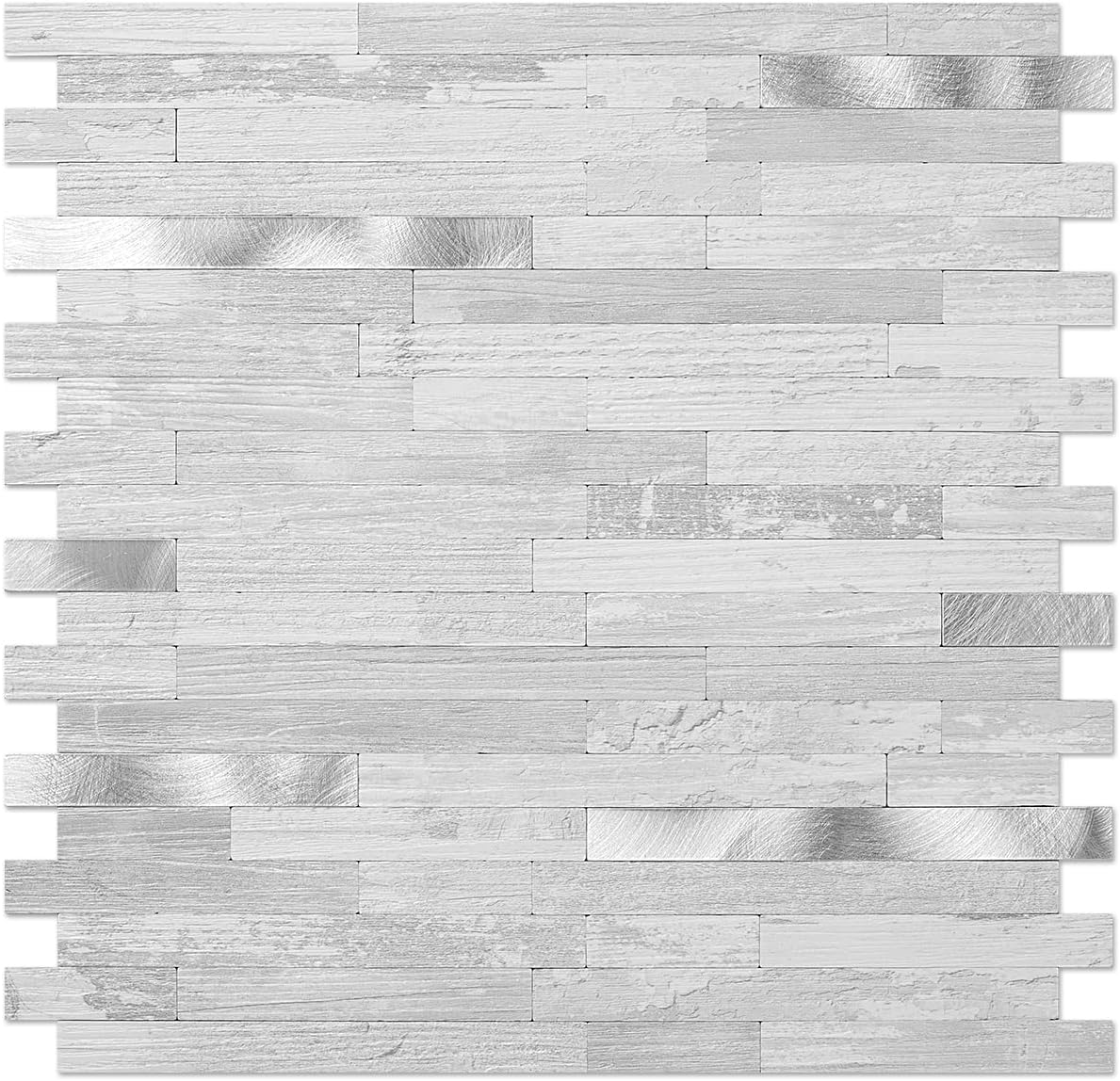 DICOFUN 10-Sheet Peel and Stick Backsplash Tile for Kitchen