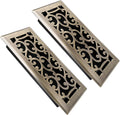 4x10 Inches Air Floor Vents for Easy Air Flow Control and Style