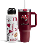 NFL Team Spirit 2-Pack Stainless Steel Tumbler Set - Game Ready