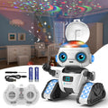 Robot Toys for Kids 5-7 Rechargeable Remote Control Projector Night