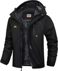 WULFUL Men's Ski Jackets Warm Winter Snow Windbreaker - Waterproof can