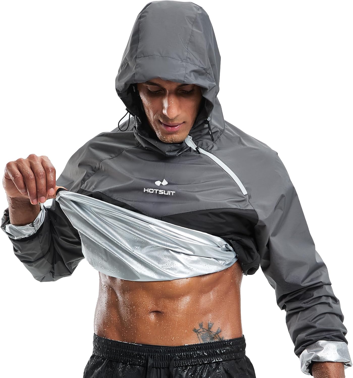HOTSUIT Sauna Suit for Men: Ultimate Sweat Jacket and Pants