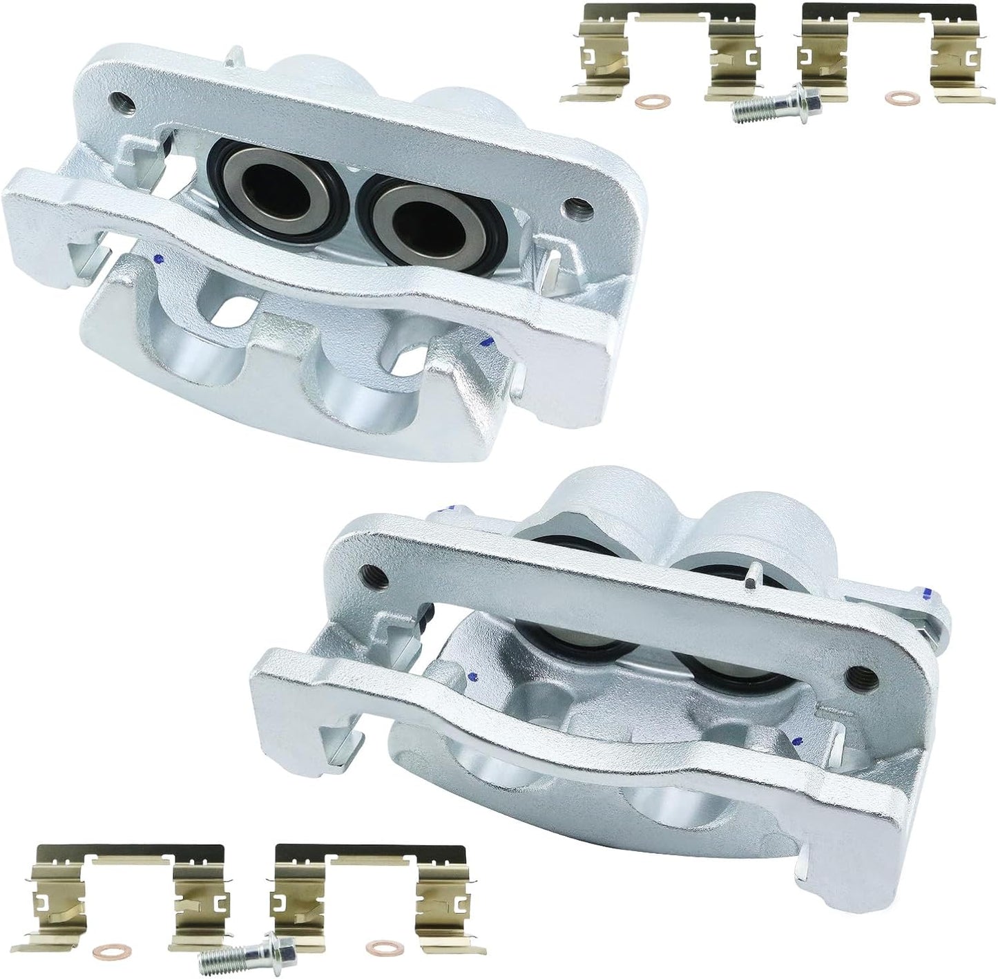 Front Brake Calipers Kit Replacement for Chevy Silverado 1500