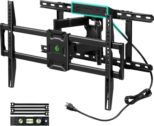 GREENSTELL Full Motion TV Mount - Swivel & Tilt for Large TVs