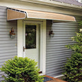 1500 Series Aluminum Door Canopy with Sidewings - Durable Entry gutter