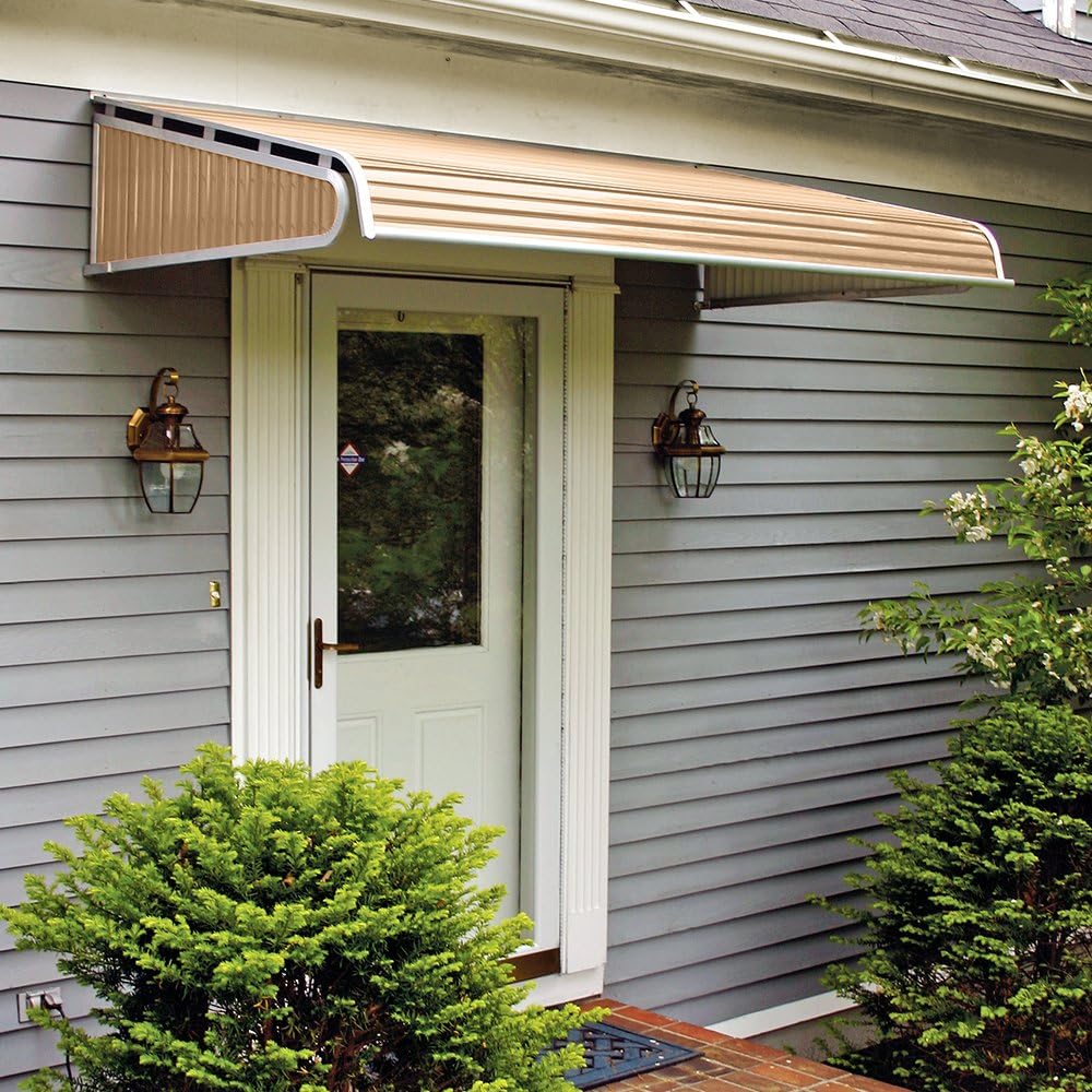 1500 Series Aluminum Door Canopy with Sidewings for Protection