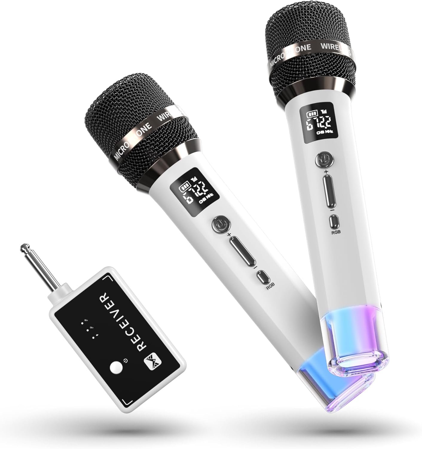 Wireless Microphones with One-to-One Chip Connection for Karaoke