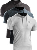Men's Dry Fit Performance Athletic Hoodie Shirt - Quick Dry Comfort