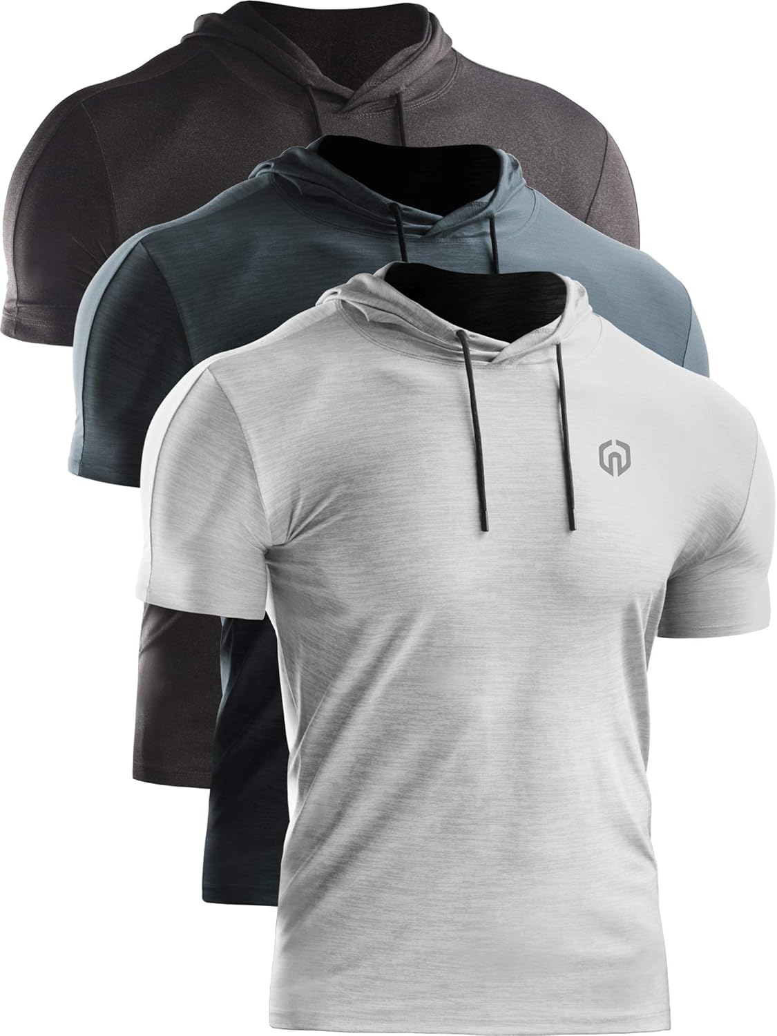 NELEUS Men's Dry Fit Performance Athletic Shirt for Active Wear
