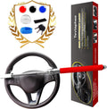 Steering Wheel Lock for Cars - Adjustable Anti-Theft Clamp Secure