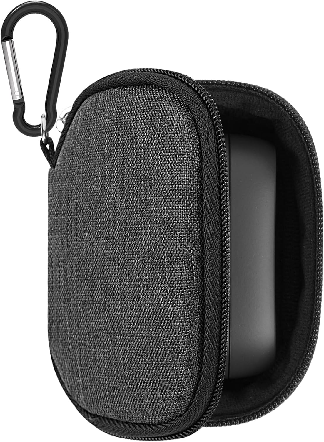 Geekria Dark Grey Earbuds Case with Cable Storage