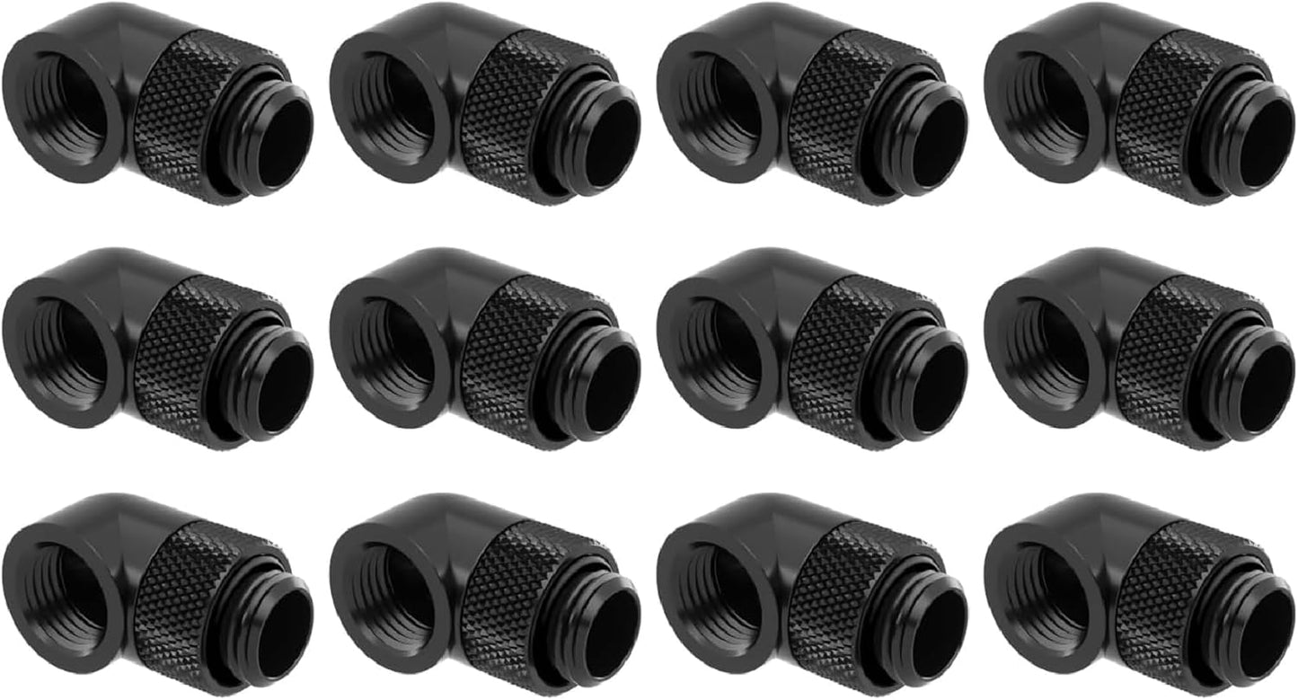 Dracaena 12 Pack G1/4in Thread Male to Female Extender Fitting