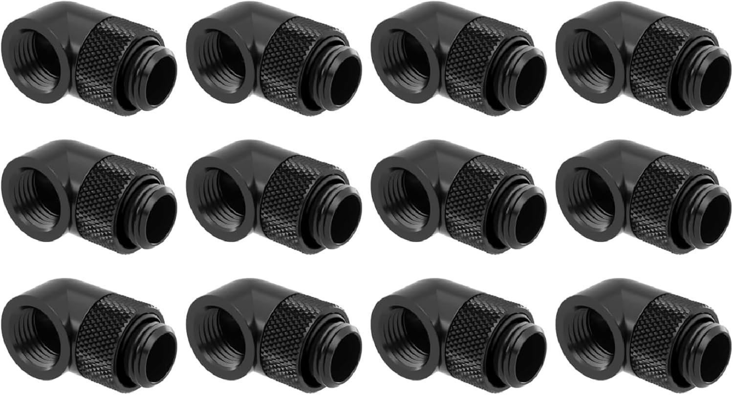 Dracaena 12 Pack G1/4in Thread Male to Female Extender Fitting