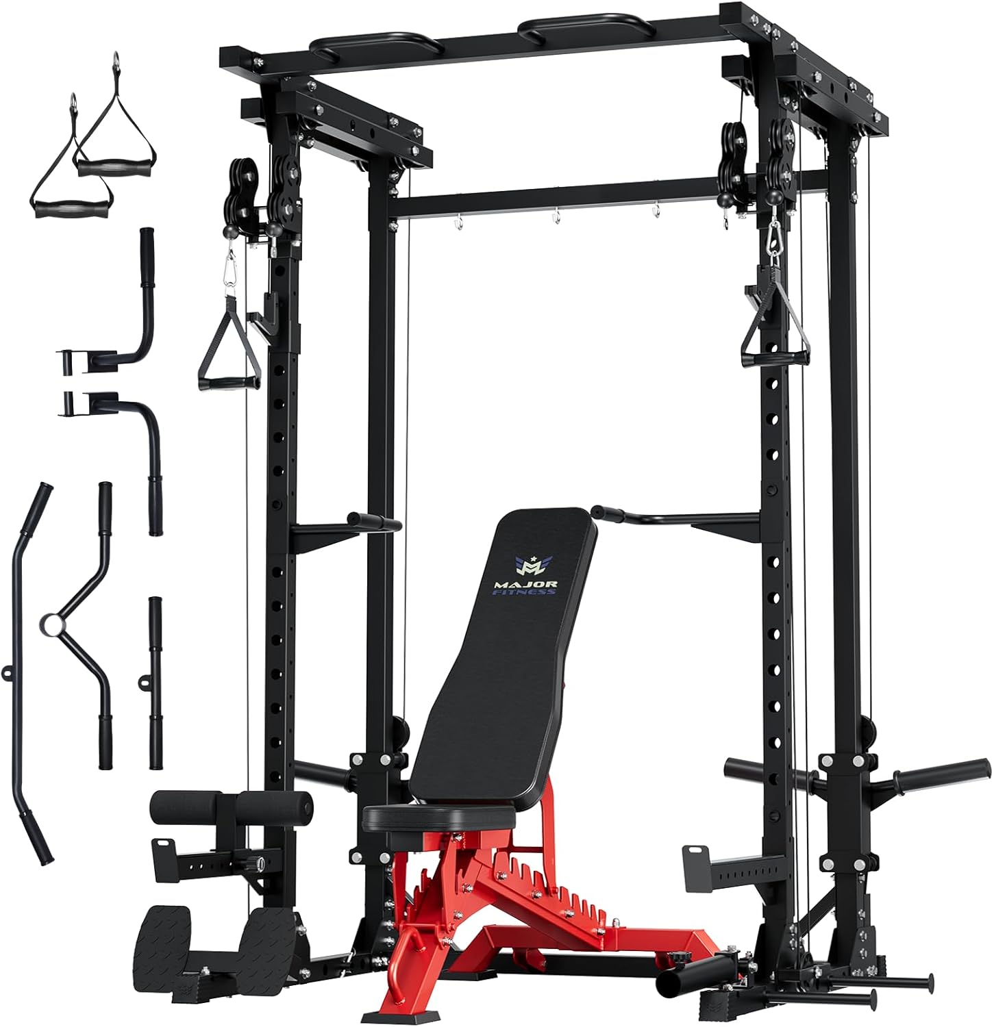 MAJOR FITNESS Power Cage - Ultimate Home Gym Rack