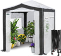 EAGLE PEAK 8x6 Portable Walk in Greenhouse - Easy Pop Up Setup