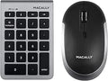 Wireless Numeric Keypad and Quiet Mouse Combo - Faster Data Entry