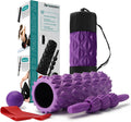 Purple Diamond 5 in 1 Foam Roller Set - Deep Muscle Massage