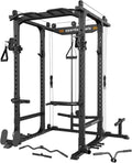 Sportsroyals 1600lbs Power Cage: Maximize Home Workouts!