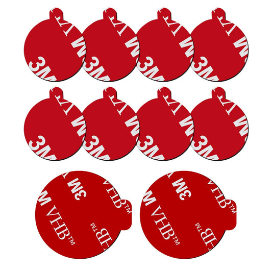 10 Pack VHB Sticker Pads for Strong Magnetic Phone Holders