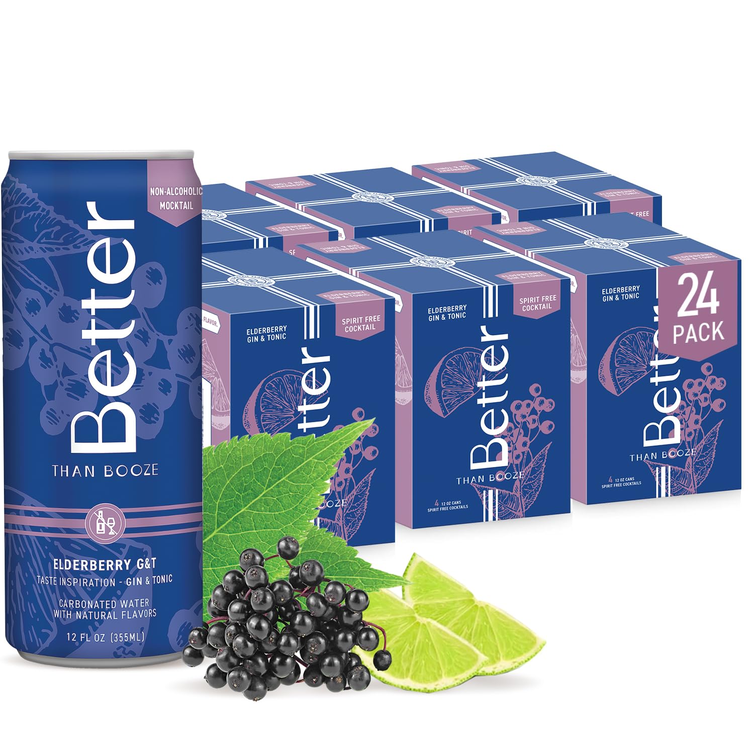 Better Than Booze Mocktail Non-Alcoholic Drinks for Adults