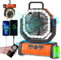 ADUST Camping Fan - 20000mAh Battery Powered Outdoor Fan