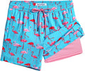 maamgic Mens Swim Trunks with Compression Liner 5.5in - Quick