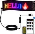 Scrolling Bright Advertising LED Car Sign 14in x 4in - App Controlled