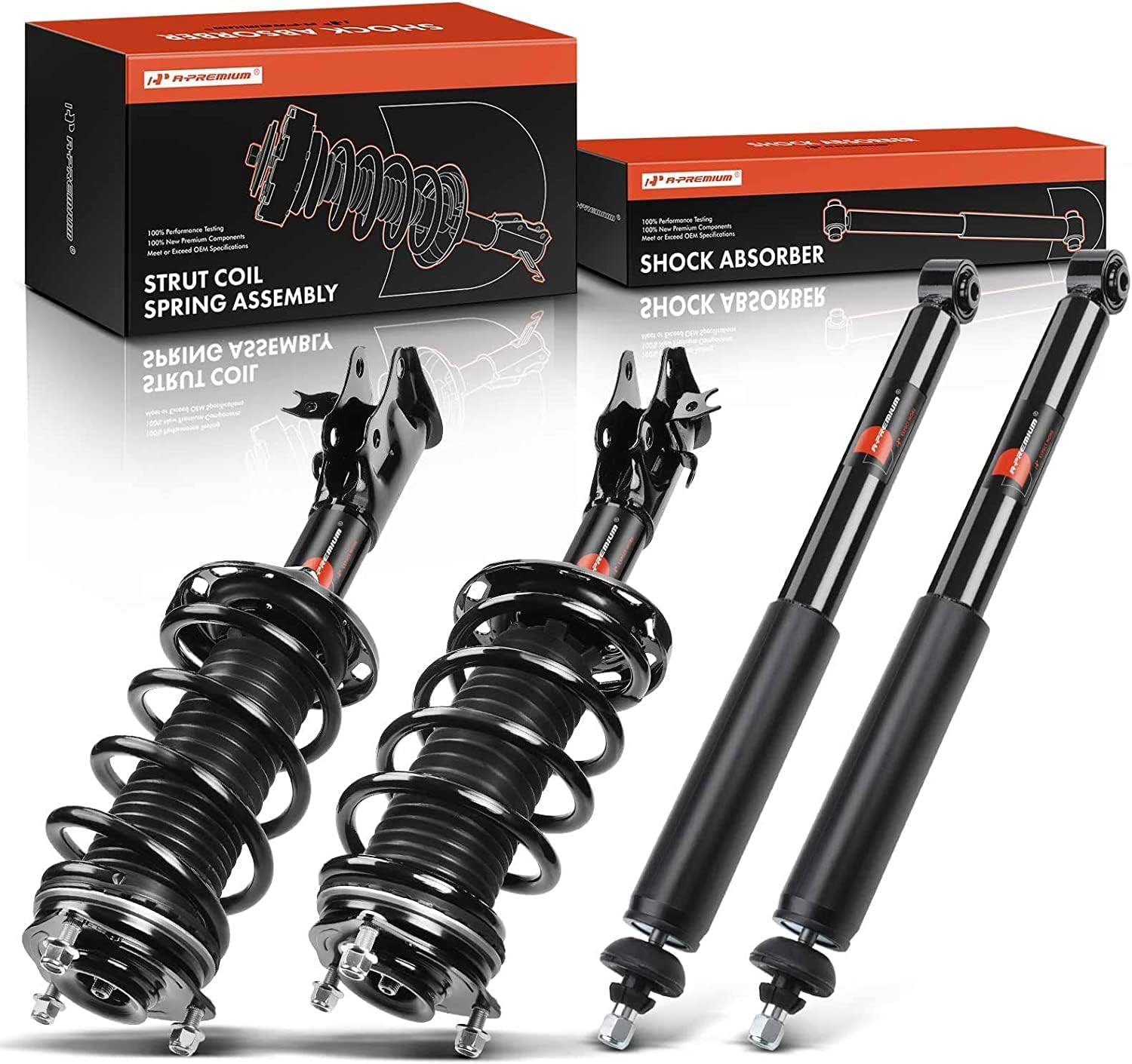 Complete Shock Absorber Strut & Coil Spring Assembly for Honda