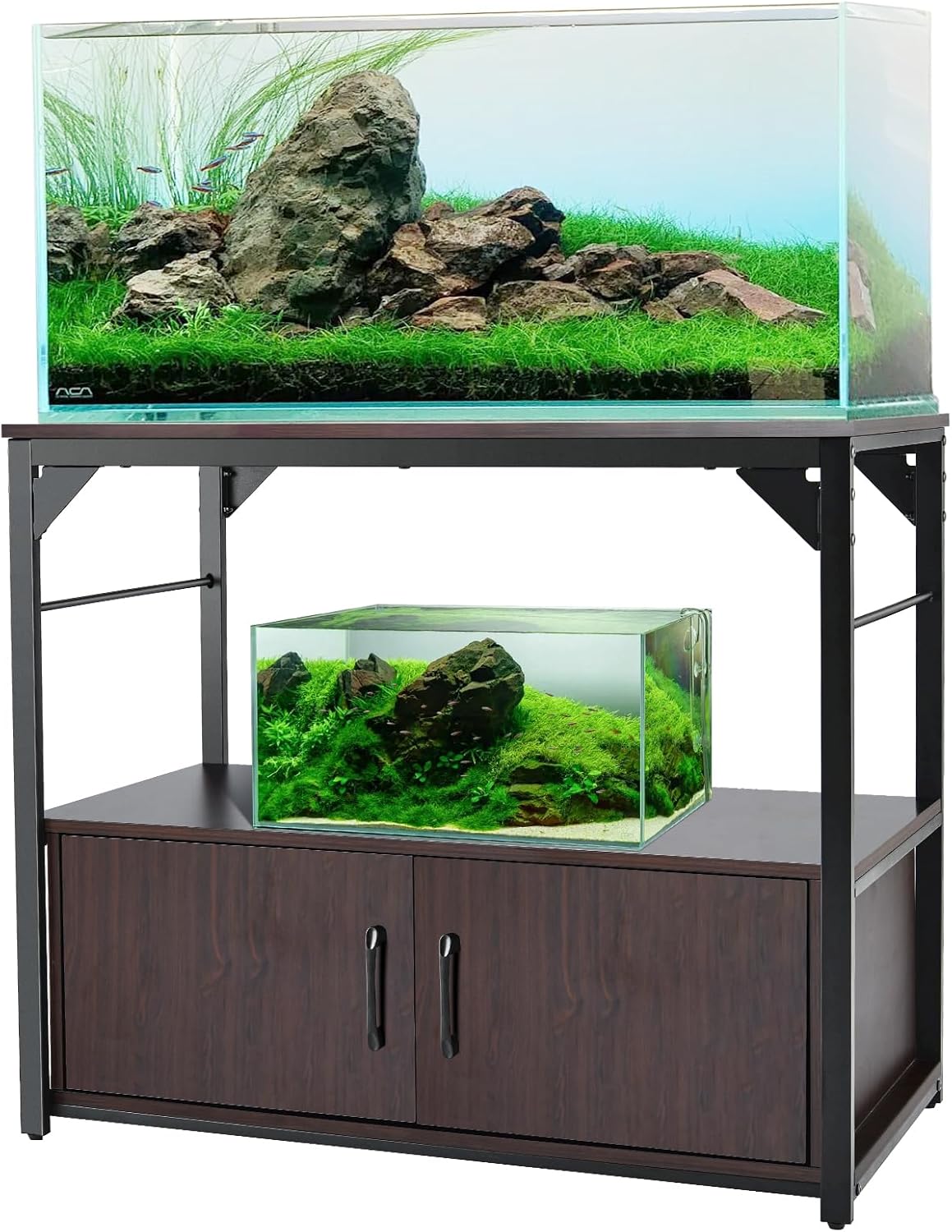 40 Gallon Fish Tank Stand with Storage Cabinet for Fish Lovers