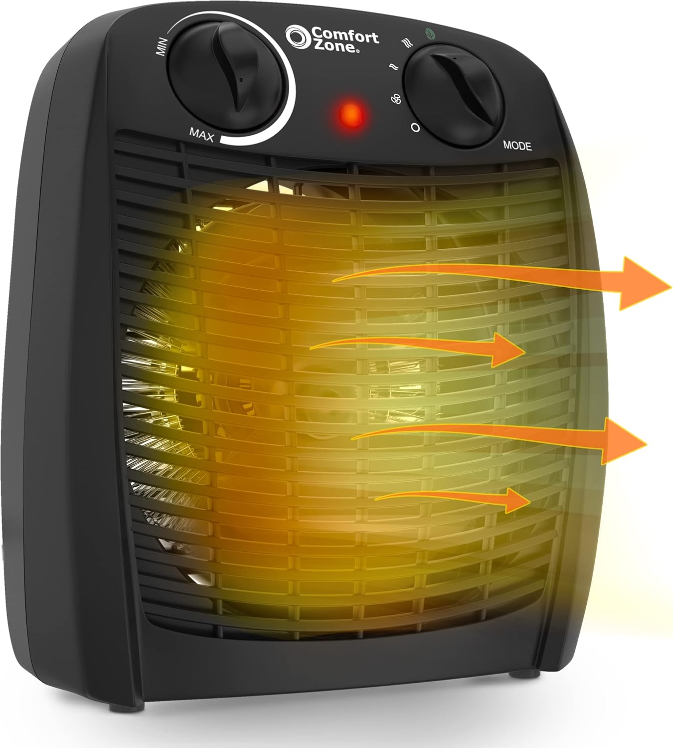Stay Cozy & Safe with 1500W Fan Forced Heater