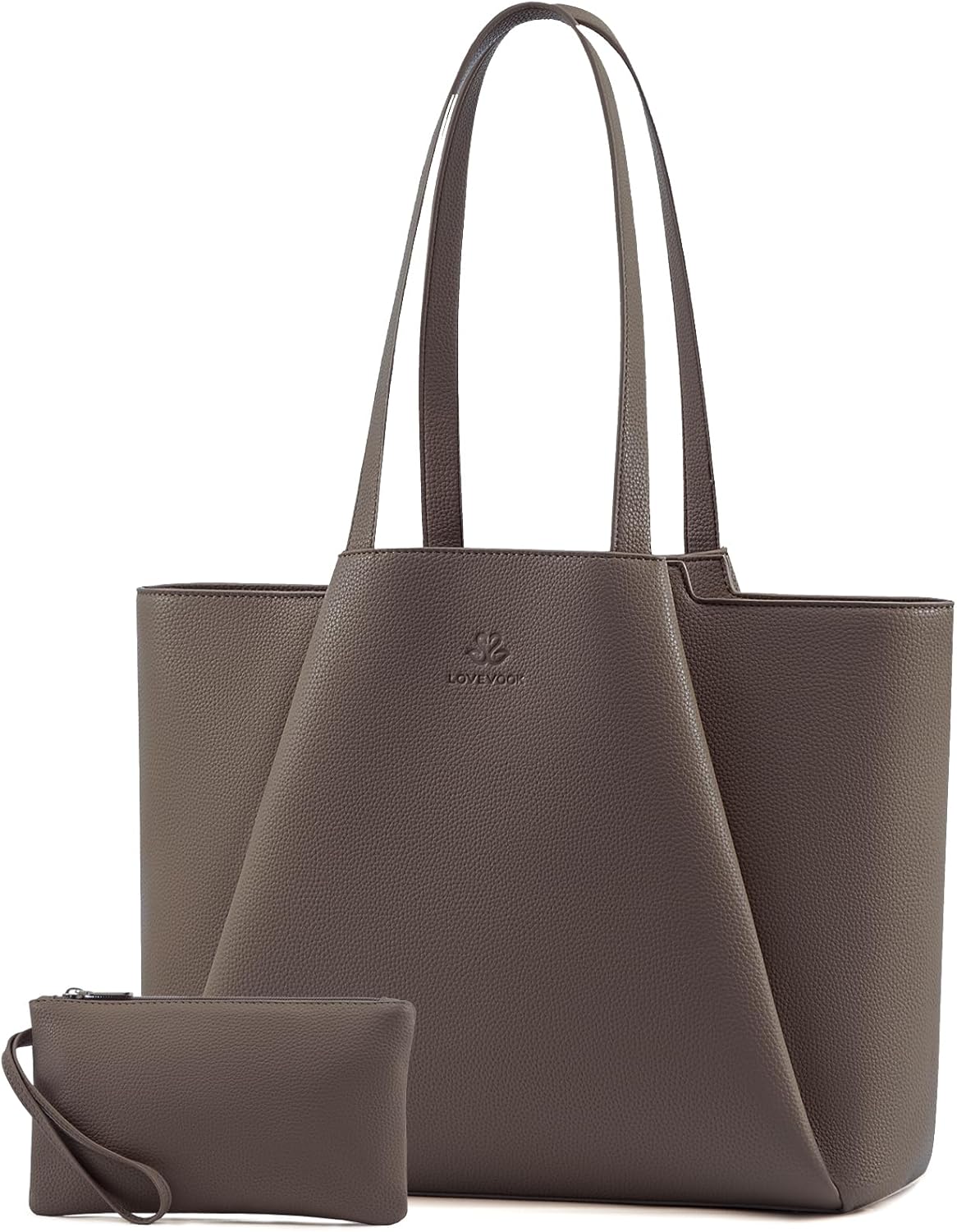 LOVEVOOK Laptop Tote for Women - Stylish 15.6 Inch Bag