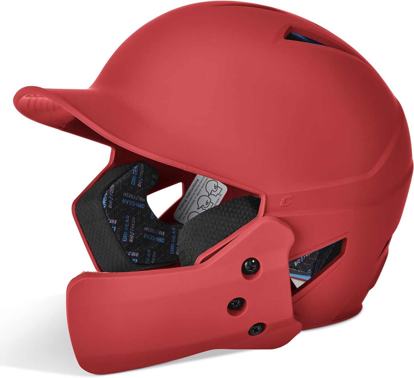 Champro HX Gamer Plus Batting Helmet with Reversible Jaw Guard