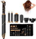 6 in 1 Blow Dryer Brush for Curly Hair - Air Styler & Volumizer