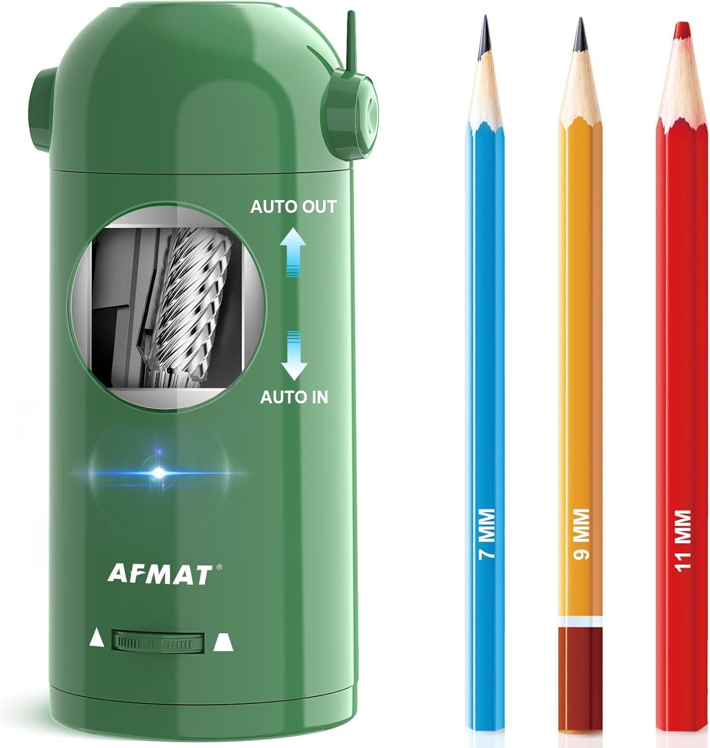 AFMAT Electric Pencil Sharpener for Classroom Use, Auto Feed