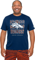 Zubaz NFL Men's Team Graphic T-Shirt - Bold Team Style game