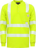 BOCOMAL FR Hi-Vis Reflective Flame Resistant Shirt - Durable