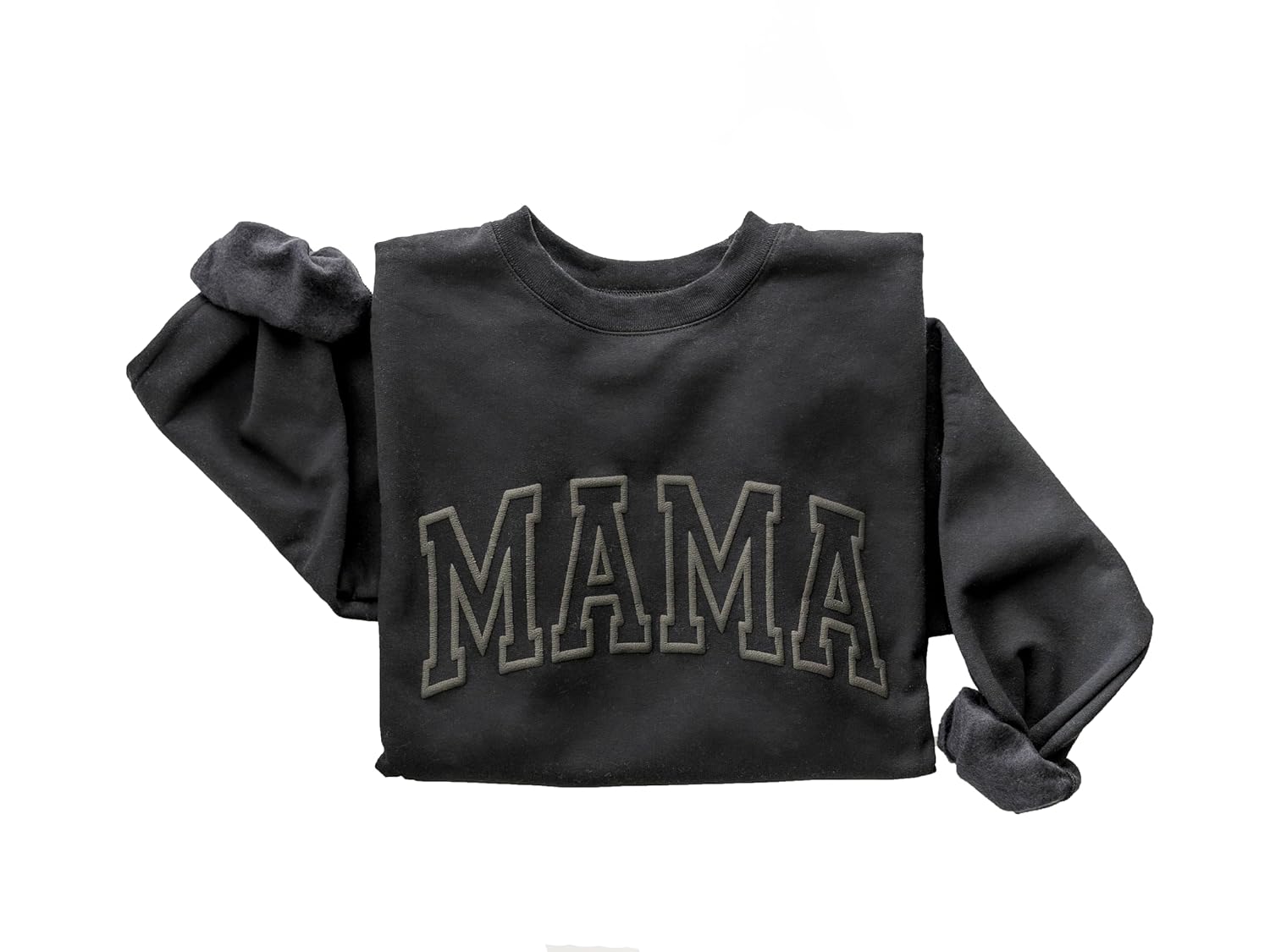 Embossed Mama Sweatshirt - Custom Mother's Day Gift